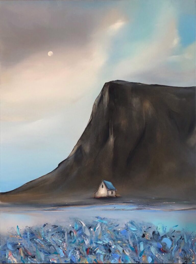 Leaf on the Mountain by Marketa Sivek