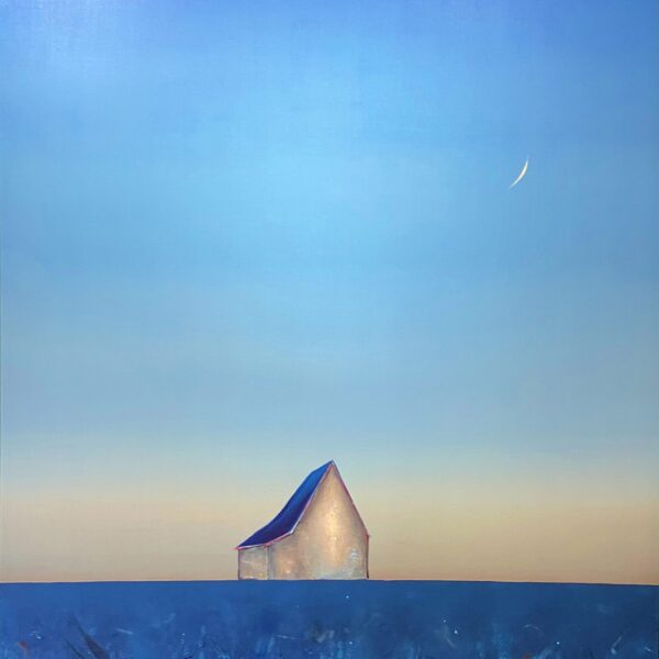 Under the Crescent Moon by Marketa Sivek — Oil on Canvas — JG Art Gallery