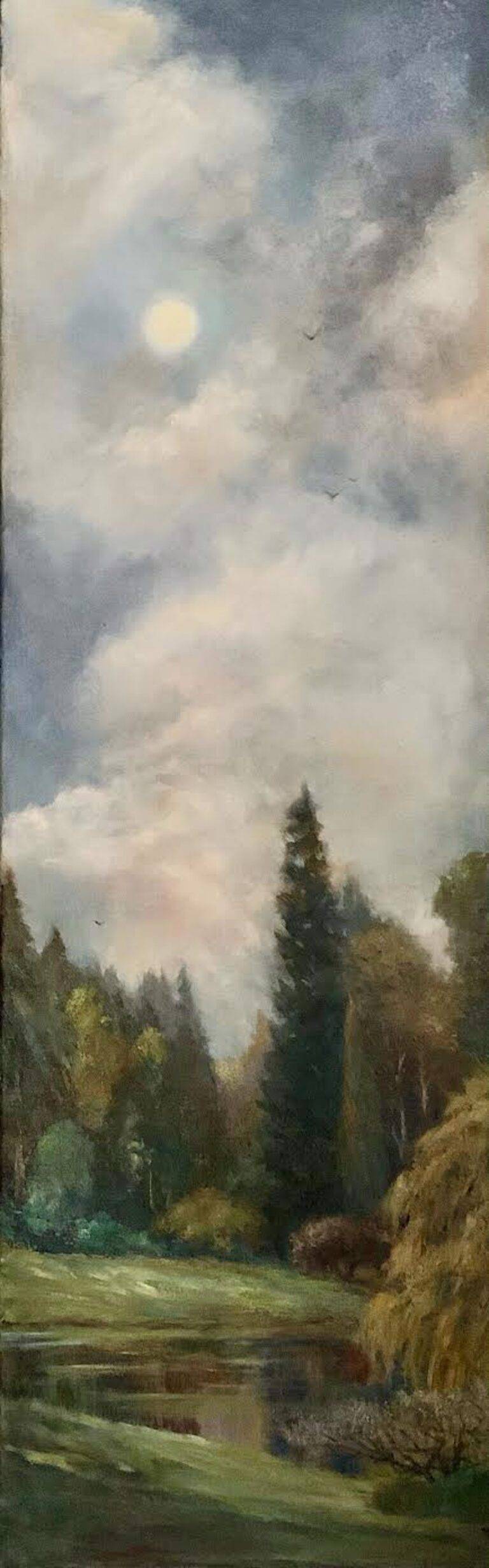 Blue Skies Ahead (Bloedel Reserve) by Pamela Wachtler