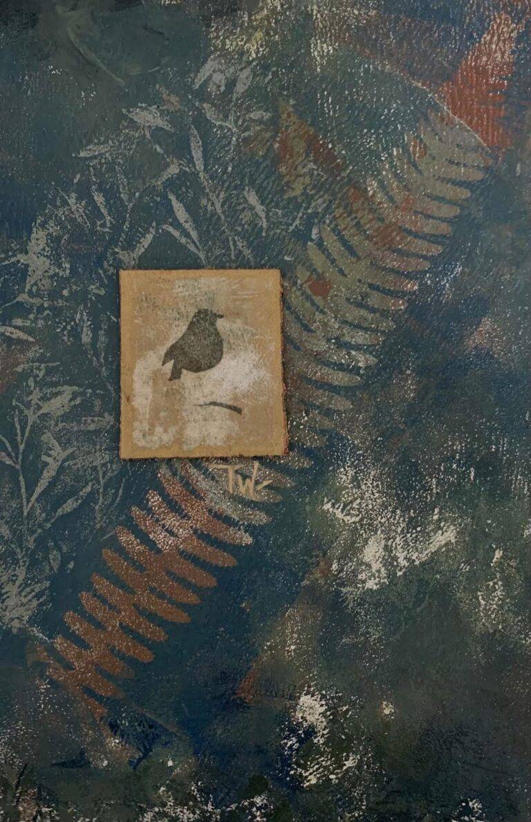 Junco Watching by Pamela Wachtler