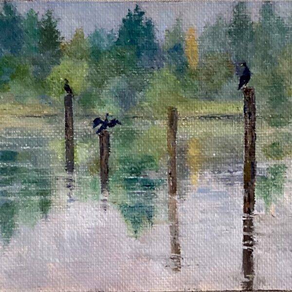 Perched on Eagle Harbor