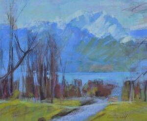 Canal View In Spring