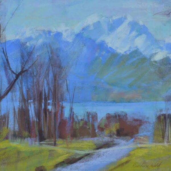 Canal View In Spring