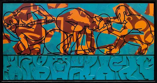 Prepare (For Battle) by Brian Fisher — Acrylic on Canvas — JG Art Gallery