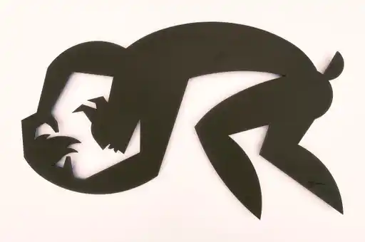 Faunus by Brian Fisher — Silhouette/Cut Paper or Digital Print — JG Art Gallery