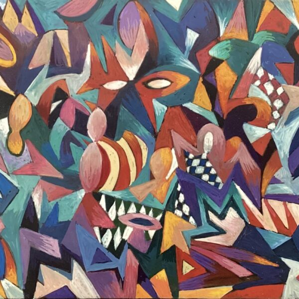 Mandi Gras by Peter Juvonen — Acrylic on Canvas — JG Art Gallery