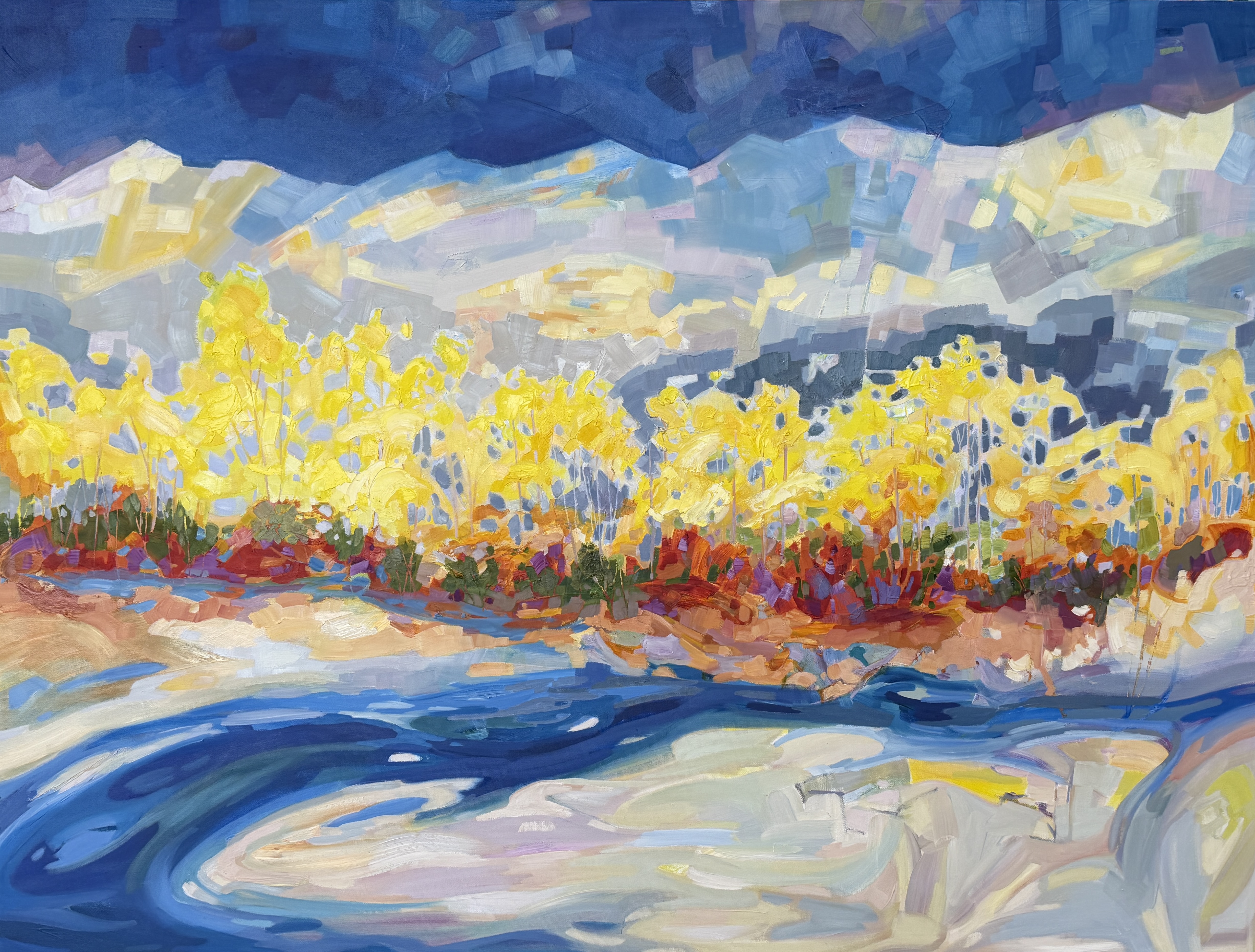 Color Along The Creek