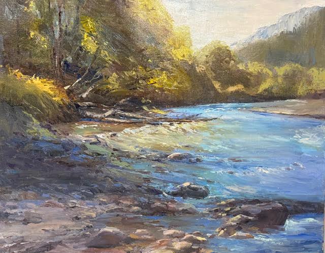 Early Summer On The Elwa by Jane Wallis