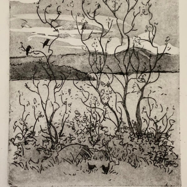 Hope Forever Springs by Pamela Wachtler — Etching or Engraving — JG Art Gallery