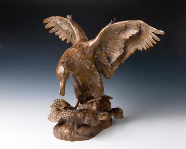 Touch N Go by Barbara Duzan — Bronze Sculpture — JG Art Gallery