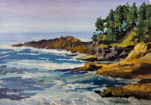 Coastal Surf by Jane Wallis