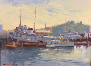Harbor Day Afternoon By Jane Wallis