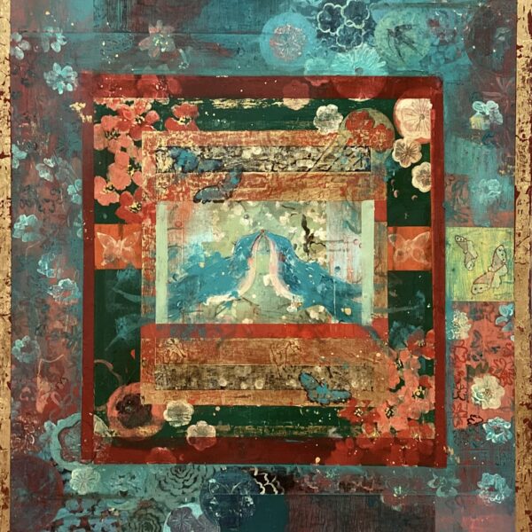 Love Tapestry by Kathe Fraga — Mixed Media on Paper/Canvas — JG Art Gallery