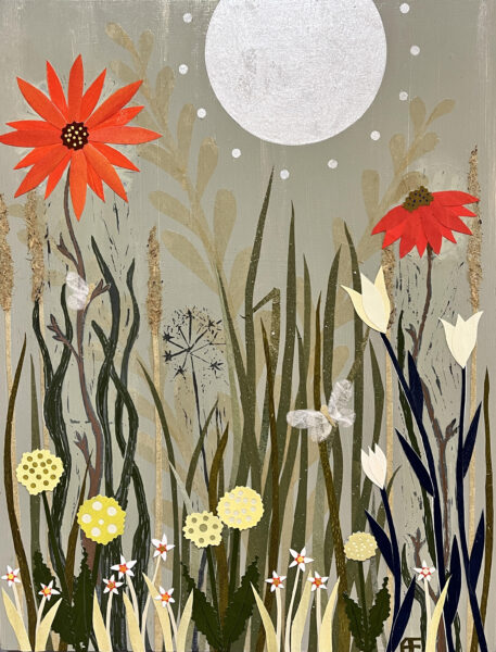 Waiting For The World To Turn (The Glistening) by Amy Ferron — Acrylic on Canvas — JG Art Gallery